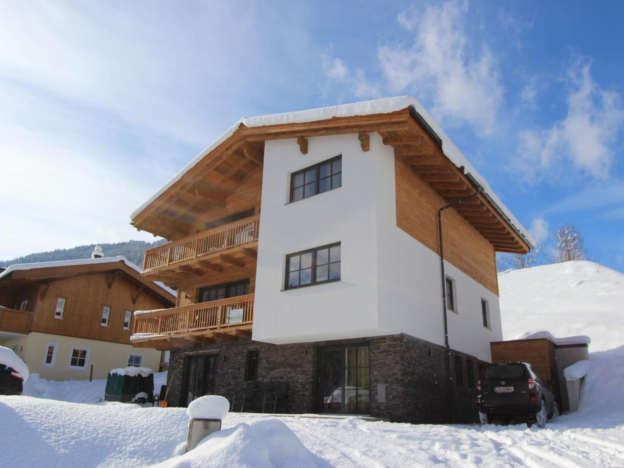 Modern Chalet With Sauna Near Ski Area In Saalbach Hinterglemm Salzburgerland Exterior photo