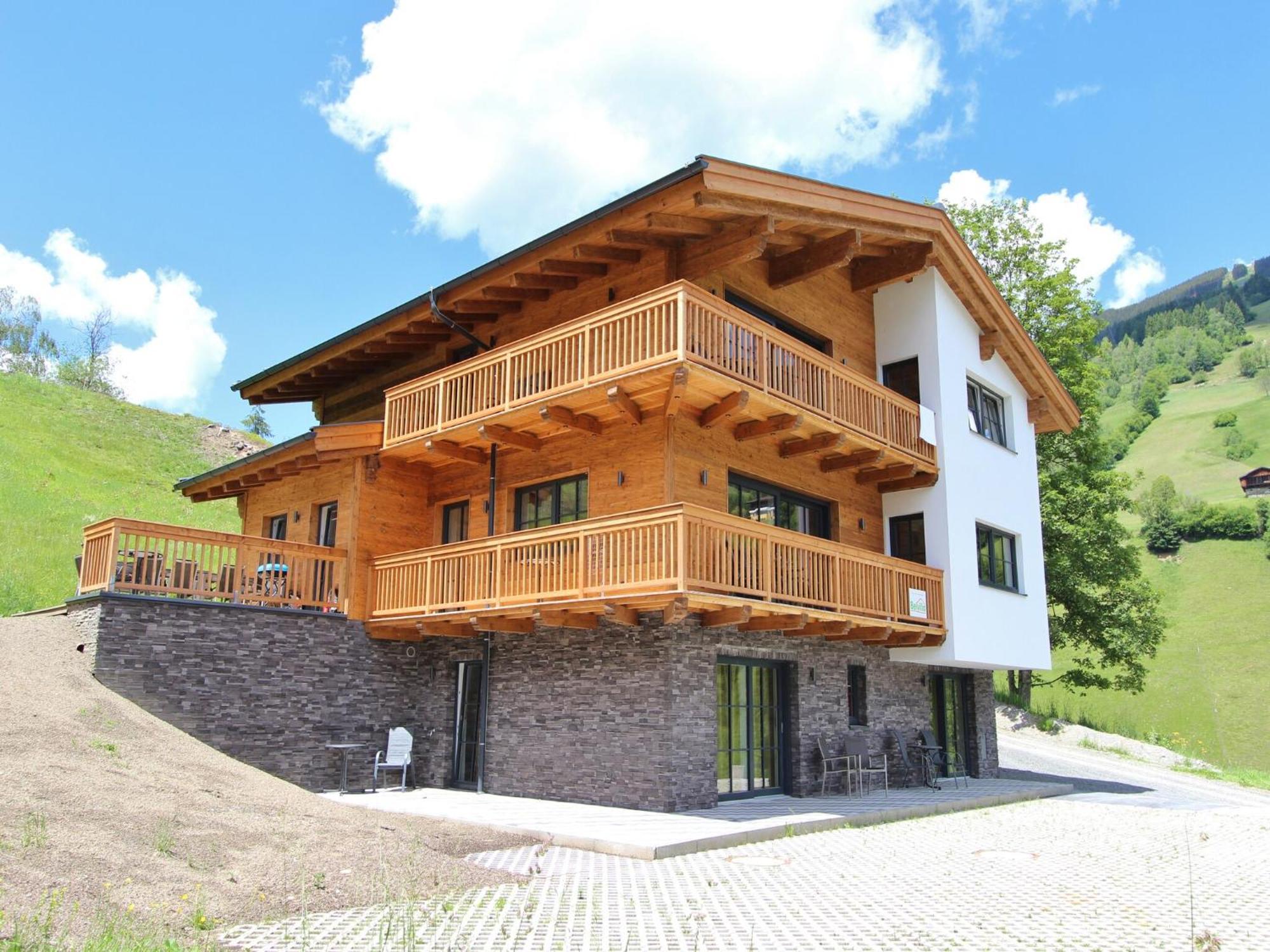 Modern Chalet With Sauna Near Ski Area In Saalbach Hinterglemm Salzburgerland Exterior photo